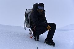 04D Guide Josh Hoeschen Waiting For Me On The Rocky Mount Vinson Summit Ridge.jpg